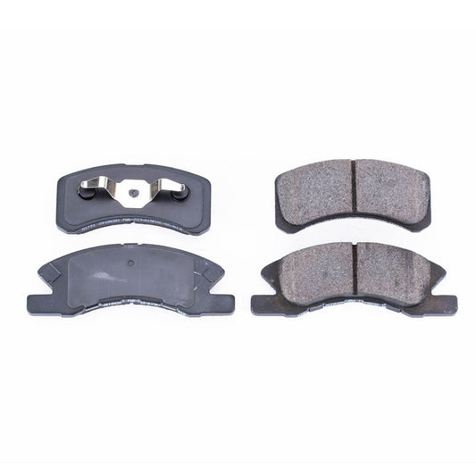 Front View of Front Disc Brake Pad Set POWERSTOP 16-1731