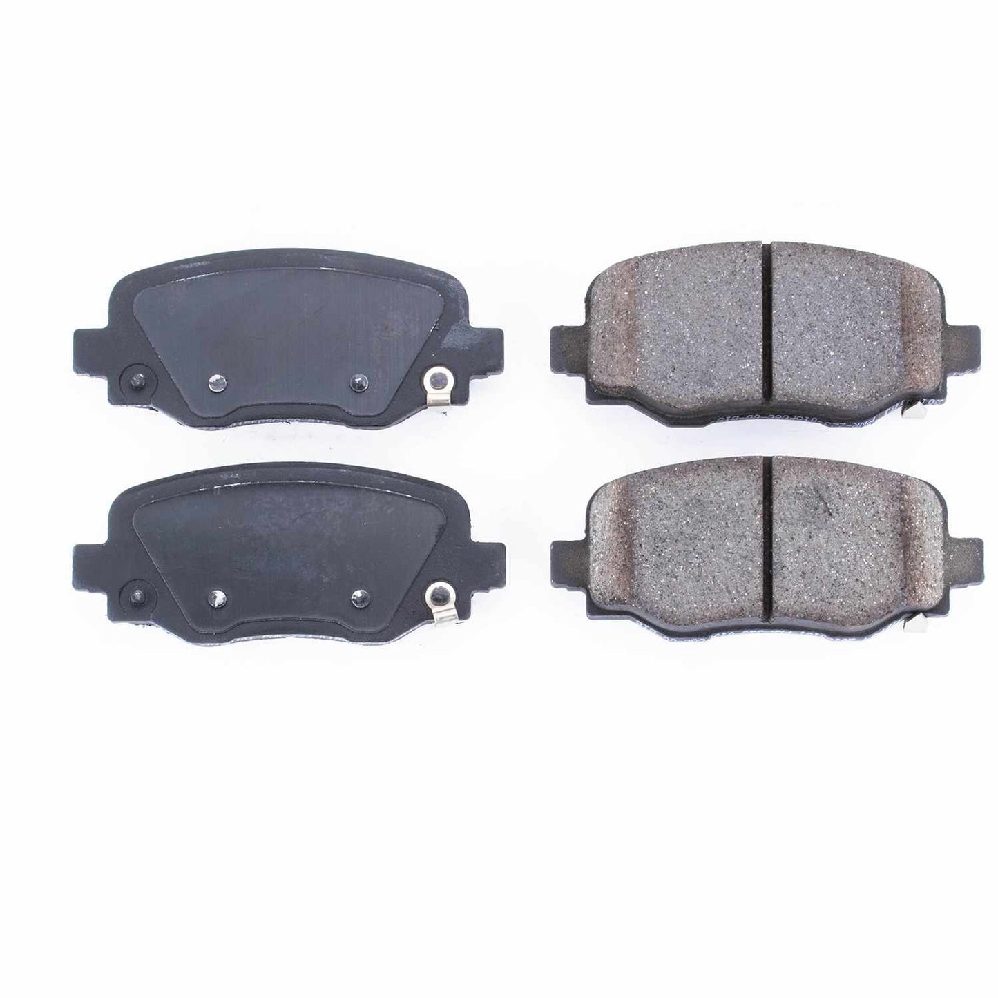 Front View of Rear Disc Brake Pad Set POWERSTOP 16-1734