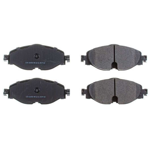 Front View of Front Disc Brake Pad Set POWERSTOP 16-1760