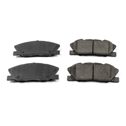 Front View of Front Disc Brake Pad Set POWERSTOP 16-1767