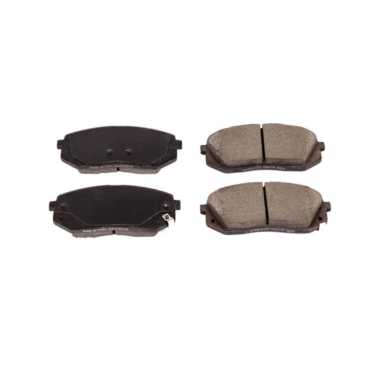 Front View of Front Disc Brake Pad Set POWERSTOP 16-1826