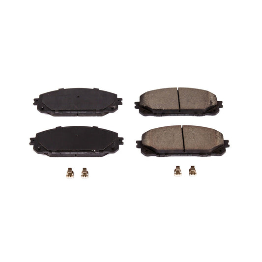 Front View of Disc Brake Pad Set POWERSTOP 16-1843