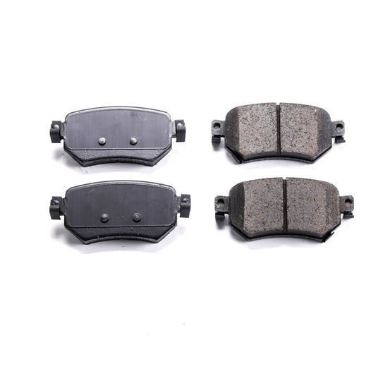 Front View of Rear Disc Brake Pad Set POWERSTOP 16-1874