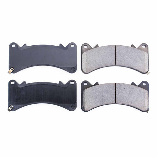 Front View of Front Disc Brake Pad Set POWERSTOP 16-1910