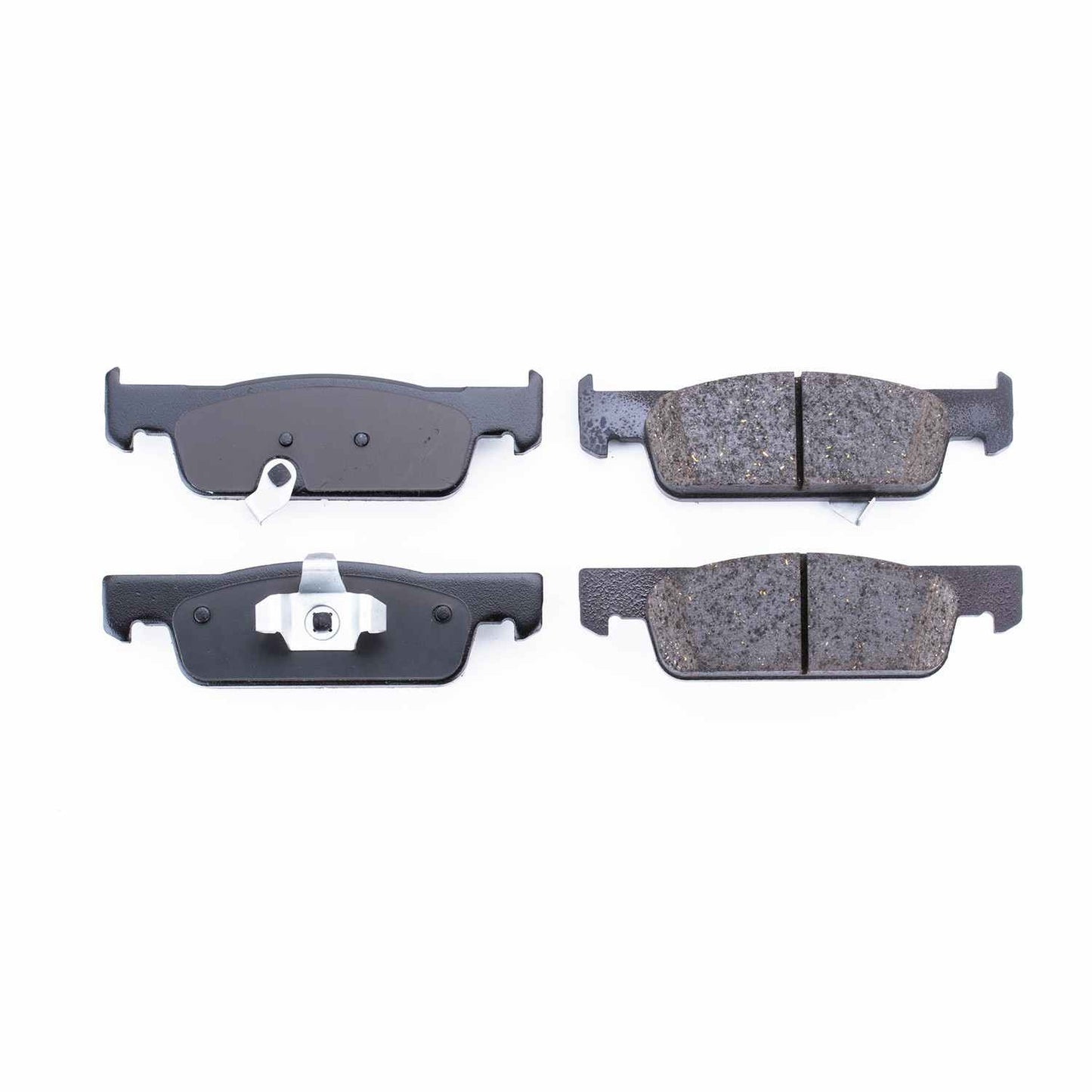 Front View of Front Disc Brake Pad Set POWERSTOP 16-1955