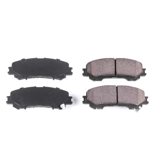 Front View of Rear Disc Brake Pad Set POWERSTOP 16-2032