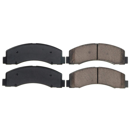 Front View of Front Disc Brake Pad Set POWERSTOP 16-2087