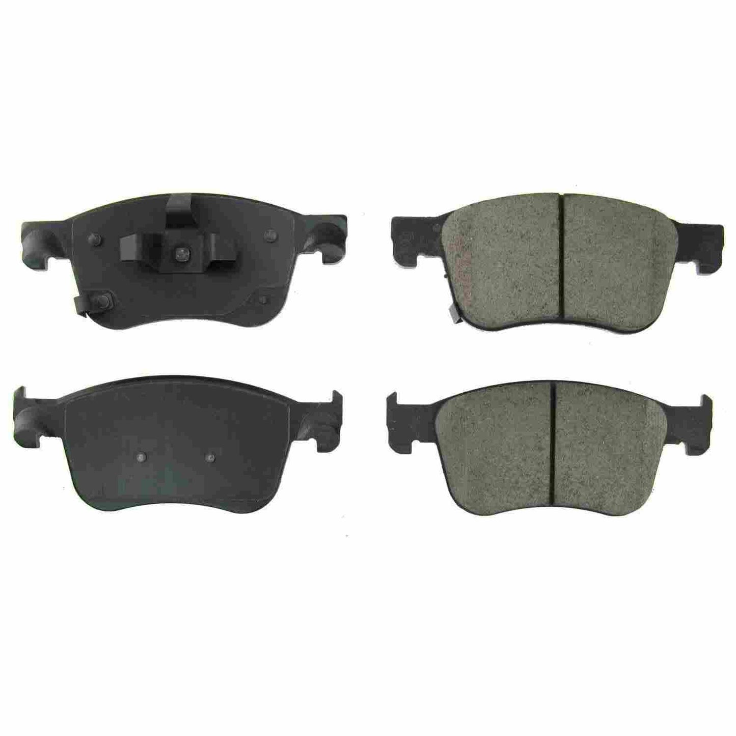 Front View of Front Disc Brake Pad Set POWERSTOP 16-2115