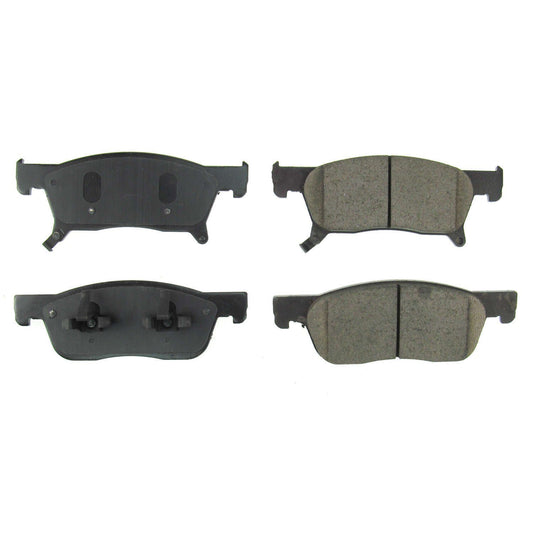 Front View of Front Disc Brake Pad Set POWERSTOP 16-2170