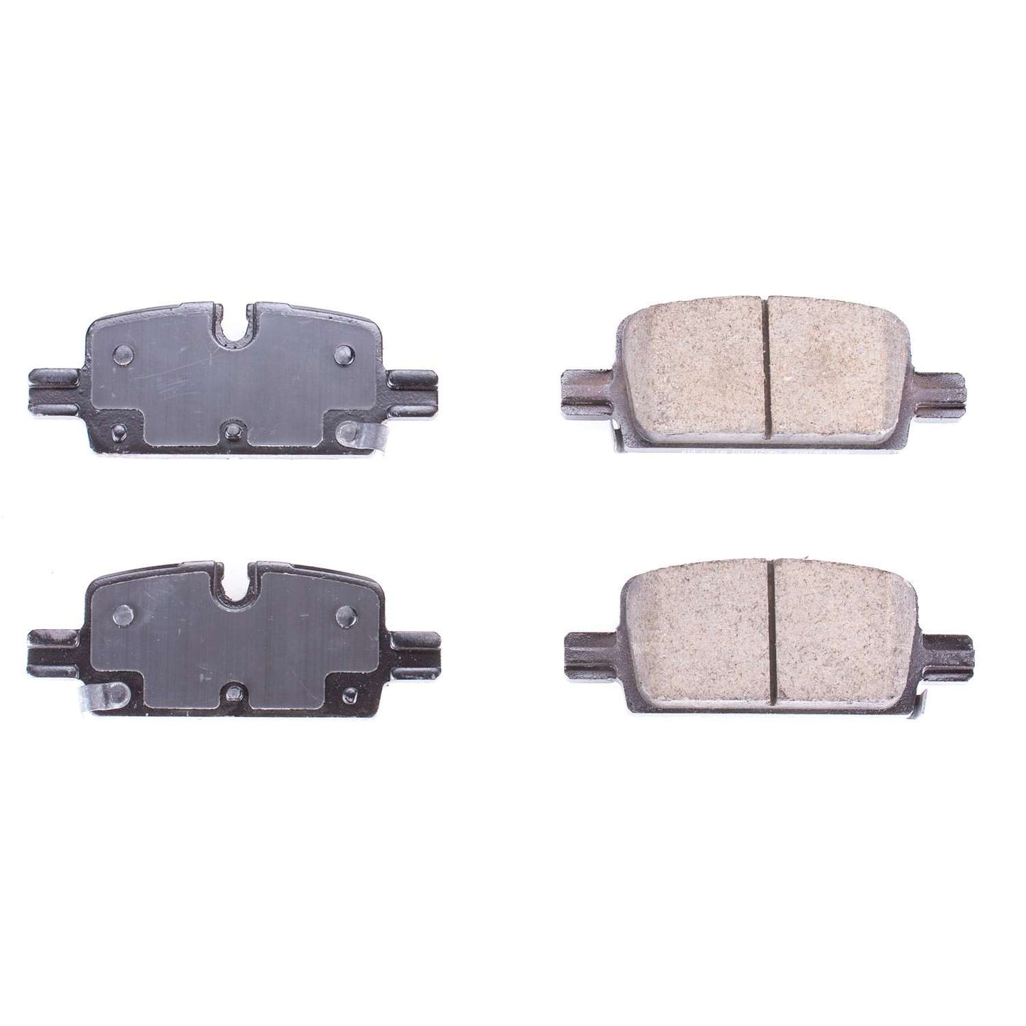 Front View of Rear Disc Brake Pad Set POWERSTOP 16-2174