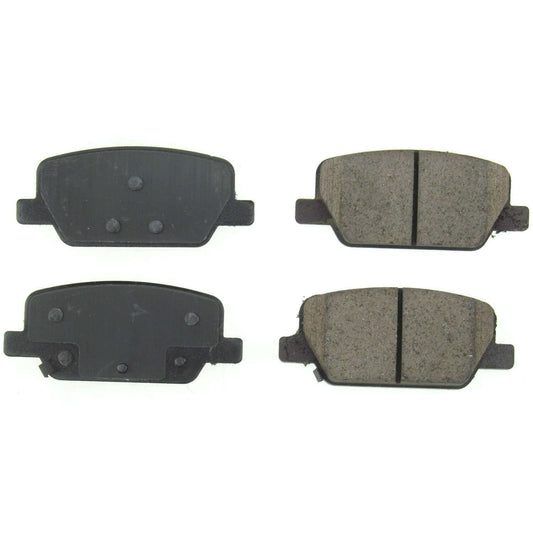 Front View of Rear Disc Brake Pad Set POWERSTOP 16-2199