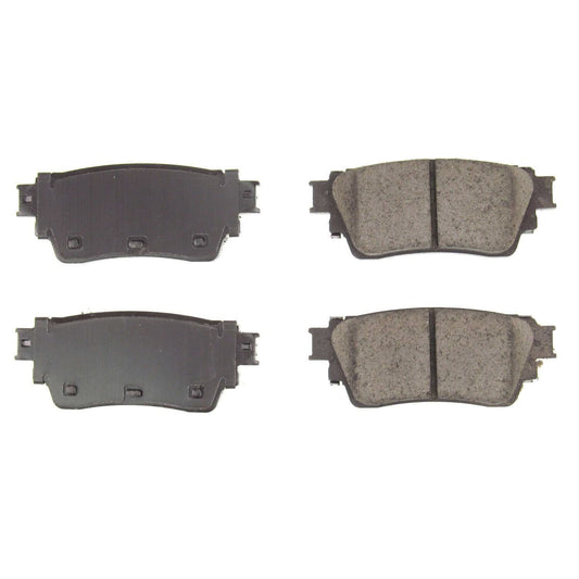 Front View of Rear Disc Brake Pad Set POWERSTOP 16-2200