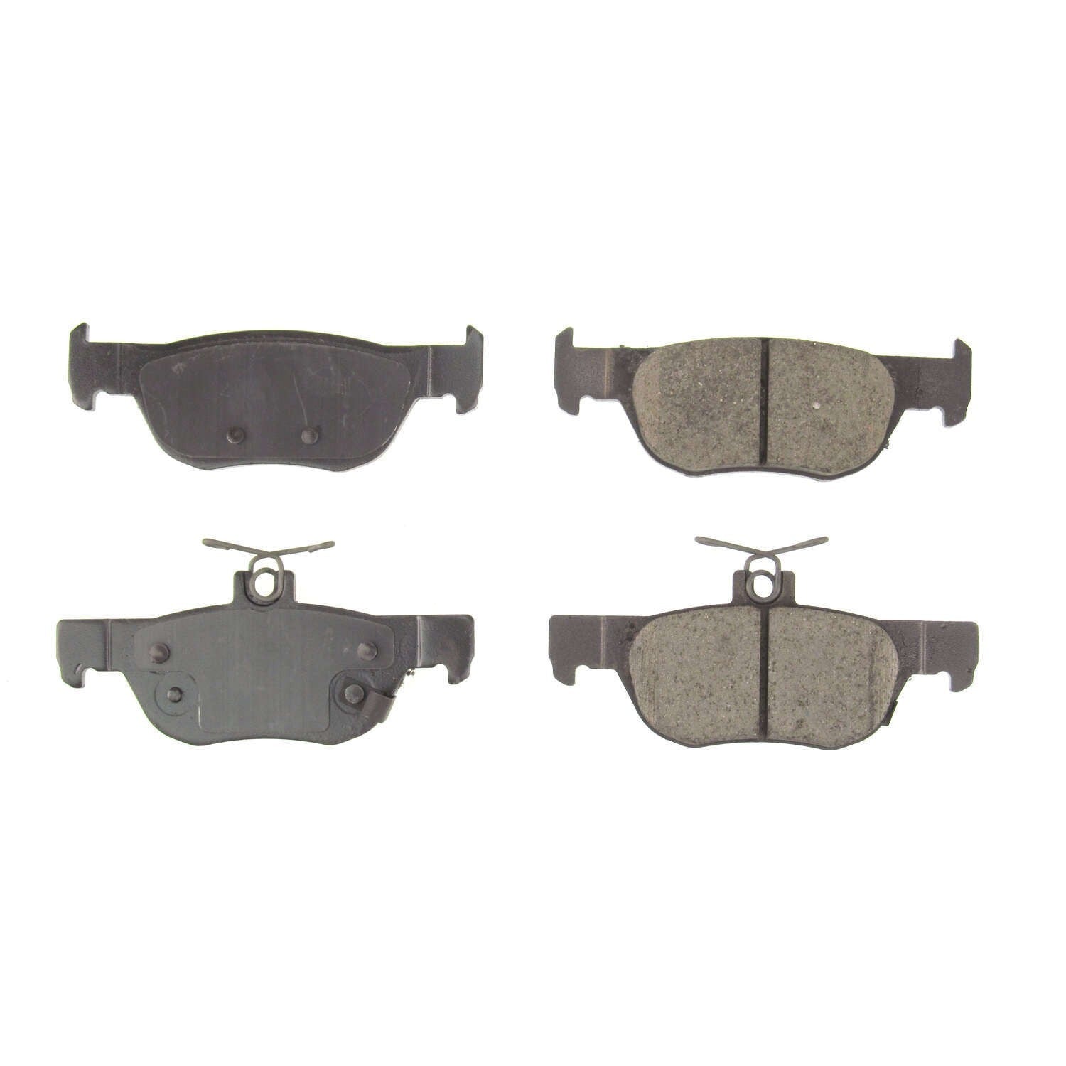 Front View of Rear Disc Brake Pad Set POWERSTOP 16-2219