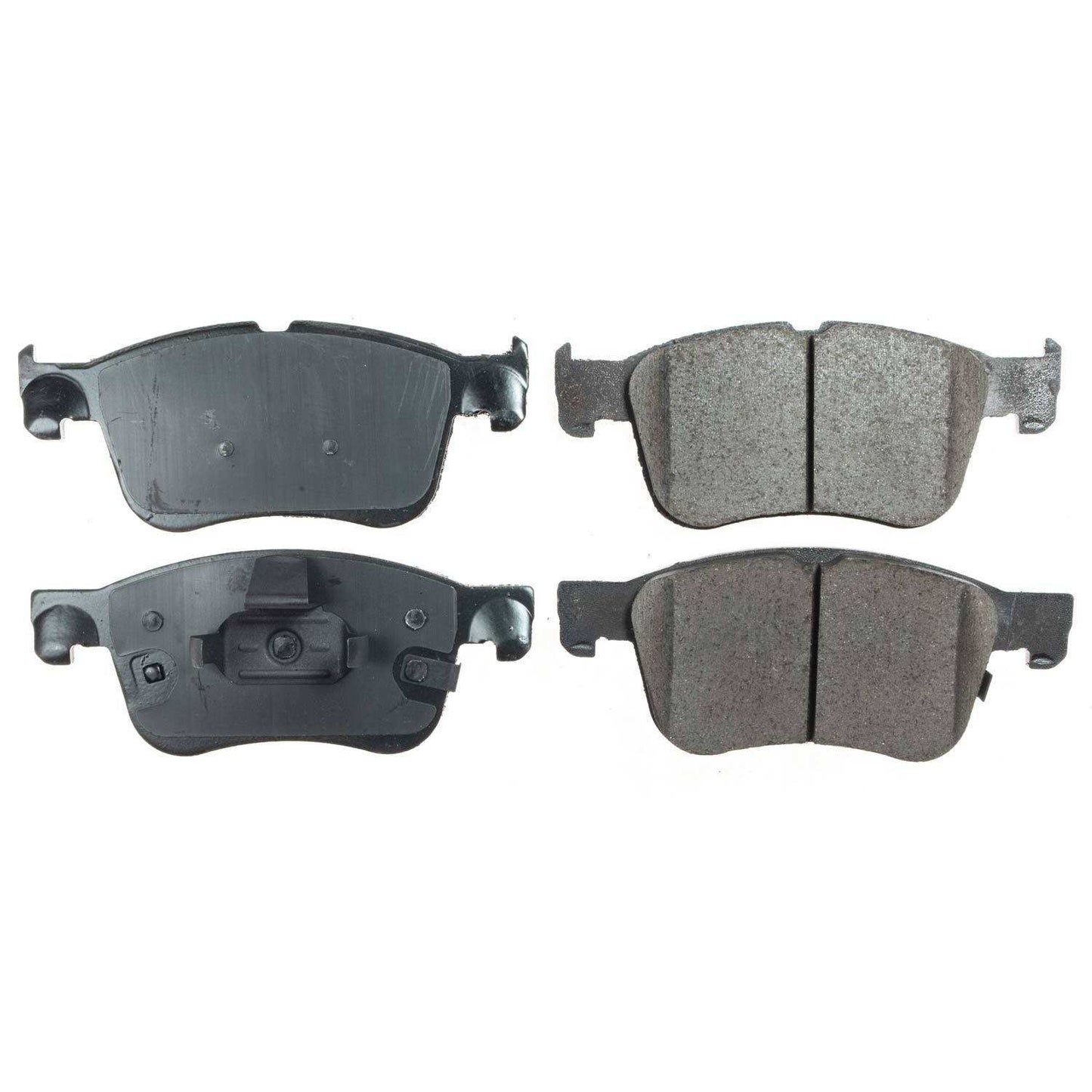 Front View of Front Disc Brake Pad Set POWERSTOP 16-2300