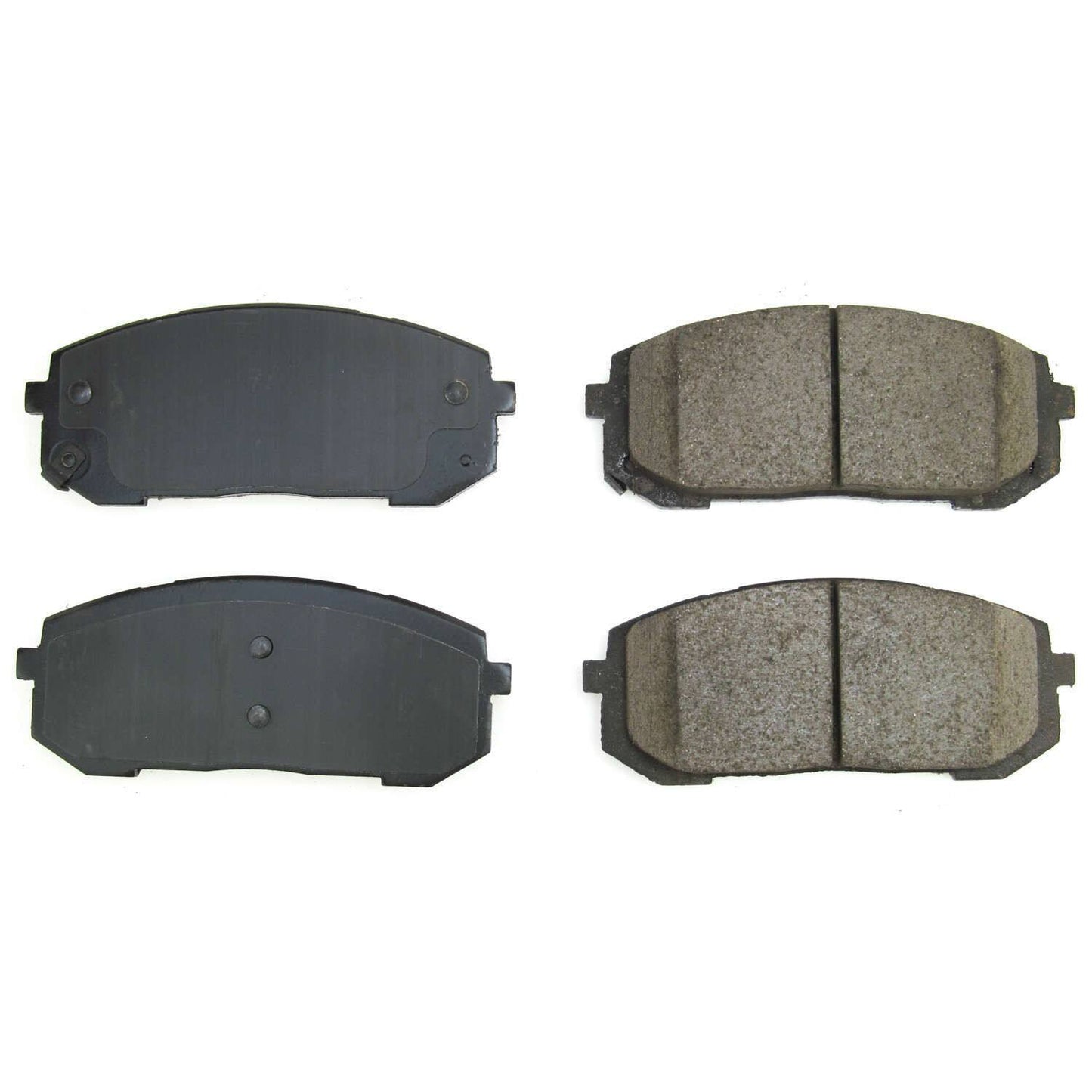 Front View of Front Disc Brake Pad Set POWERSTOP 16-2302