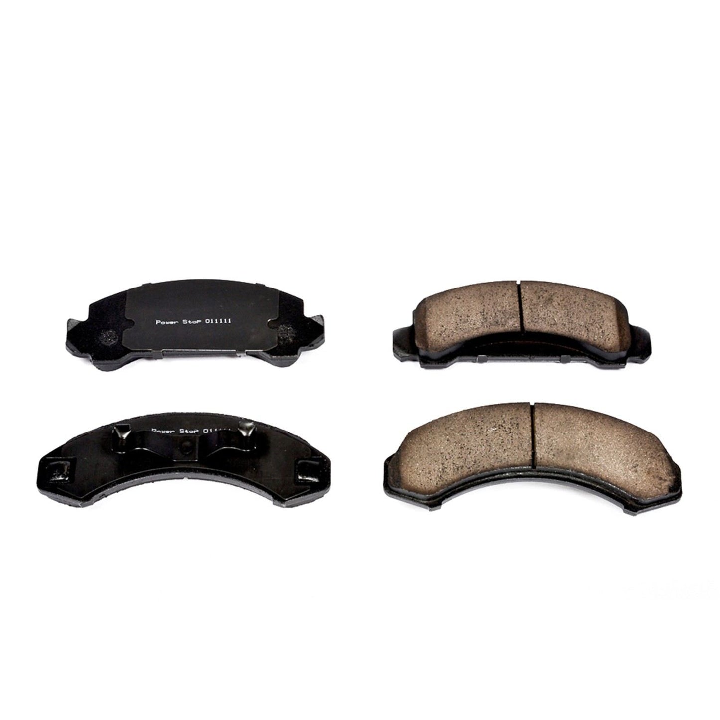 Front View of Front Disc Brake Pad Set POWERSTOP 16-249