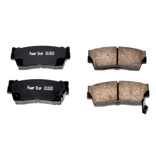 Front View of Front Disc Brake Pad Set POWERSTOP 16-418