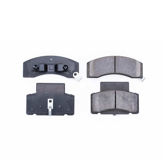 Front View of Front Disc Brake Pad Set POWERSTOP 16-459