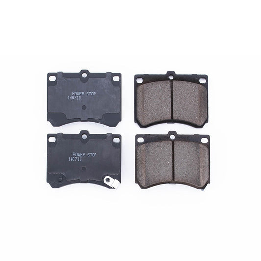 Front View of Front Disc Brake Pad Set POWERSTOP 16-473