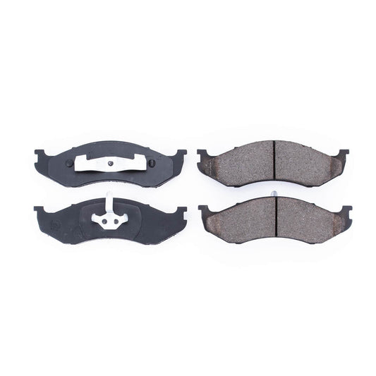 Front View of Front Disc Brake Pad Set POWERSTOP 16-477