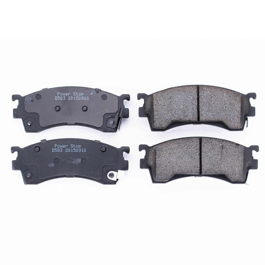 Front View of Front Disc Brake Pad Set POWERSTOP 16-583