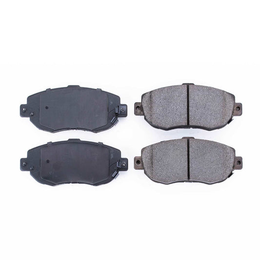 Front View of Front Disc Brake Pad Set POWERSTOP 16-619