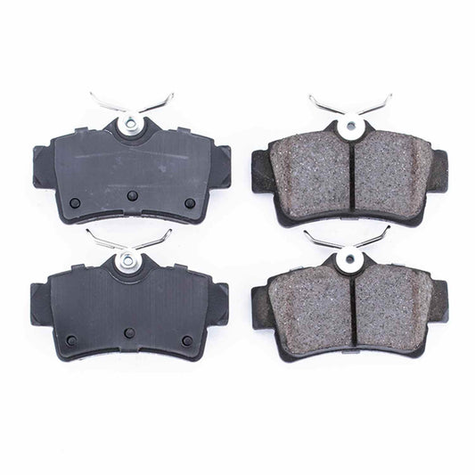 Front View of Rear Disc Brake Pad Set POWERSTOP 16-627