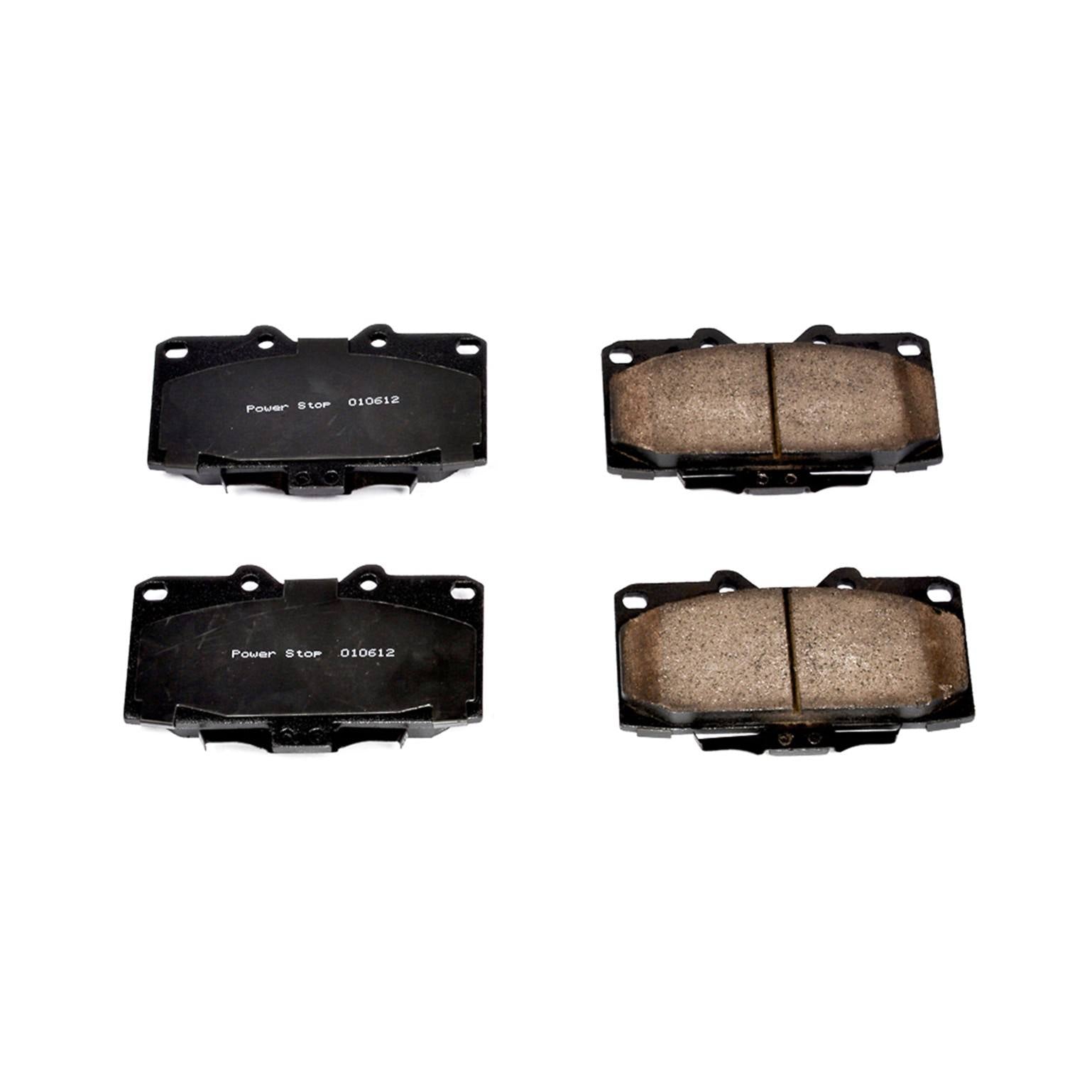 Front View of Front Disc Brake Pad Set POWERSTOP 16-647