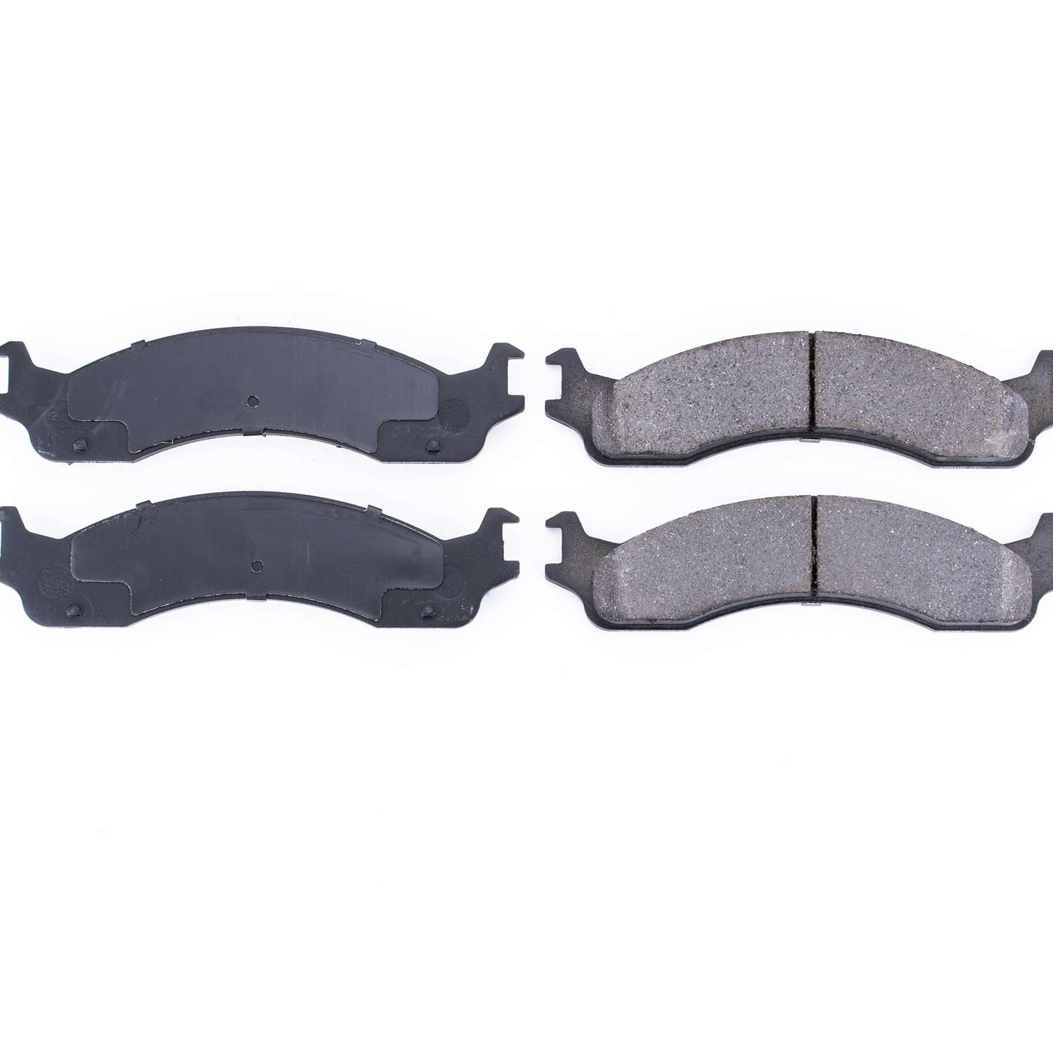 Front View of Front Disc Brake Pad Set POWERSTOP 16-655