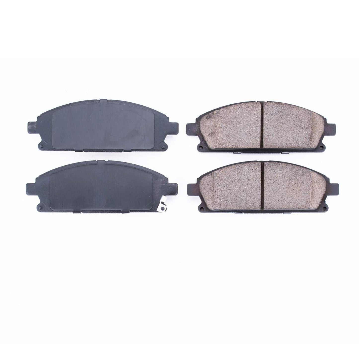 Front View of Front Disc Brake Pad Set POWERSTOP 16-691