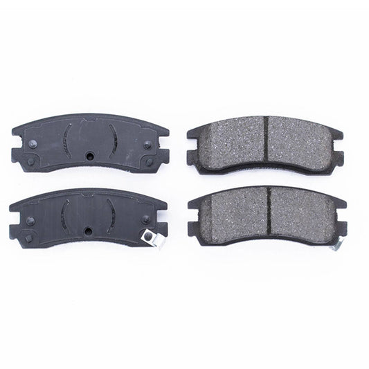 Front View of Rear Disc Brake Pad Set POWERSTOP 16-698