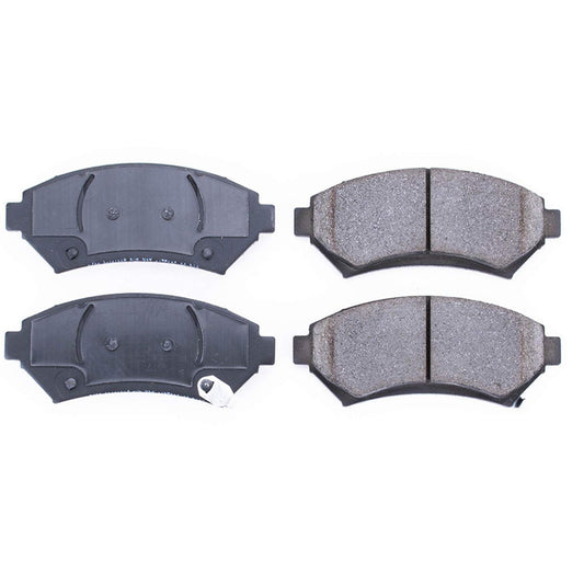 Front View of Front Disc Brake Pad Set POWERSTOP 16-699