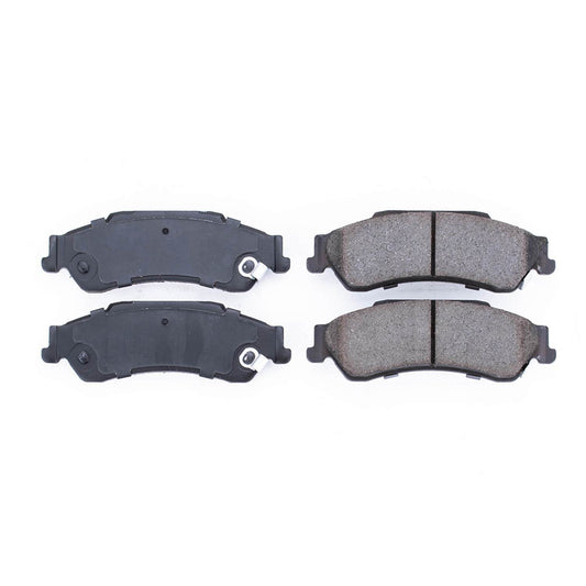 Front View of Rear Disc Brake Pad Set POWERSTOP 16-729