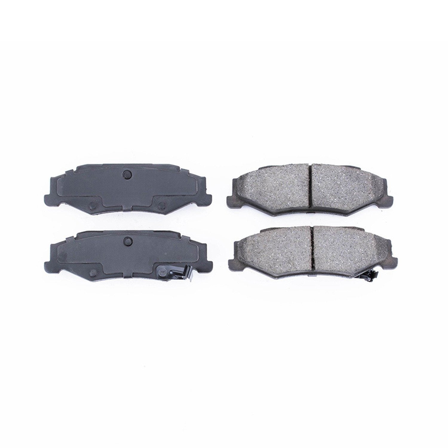 Front View of Rear Disc Brake Pad Set POWERSTOP 16-732