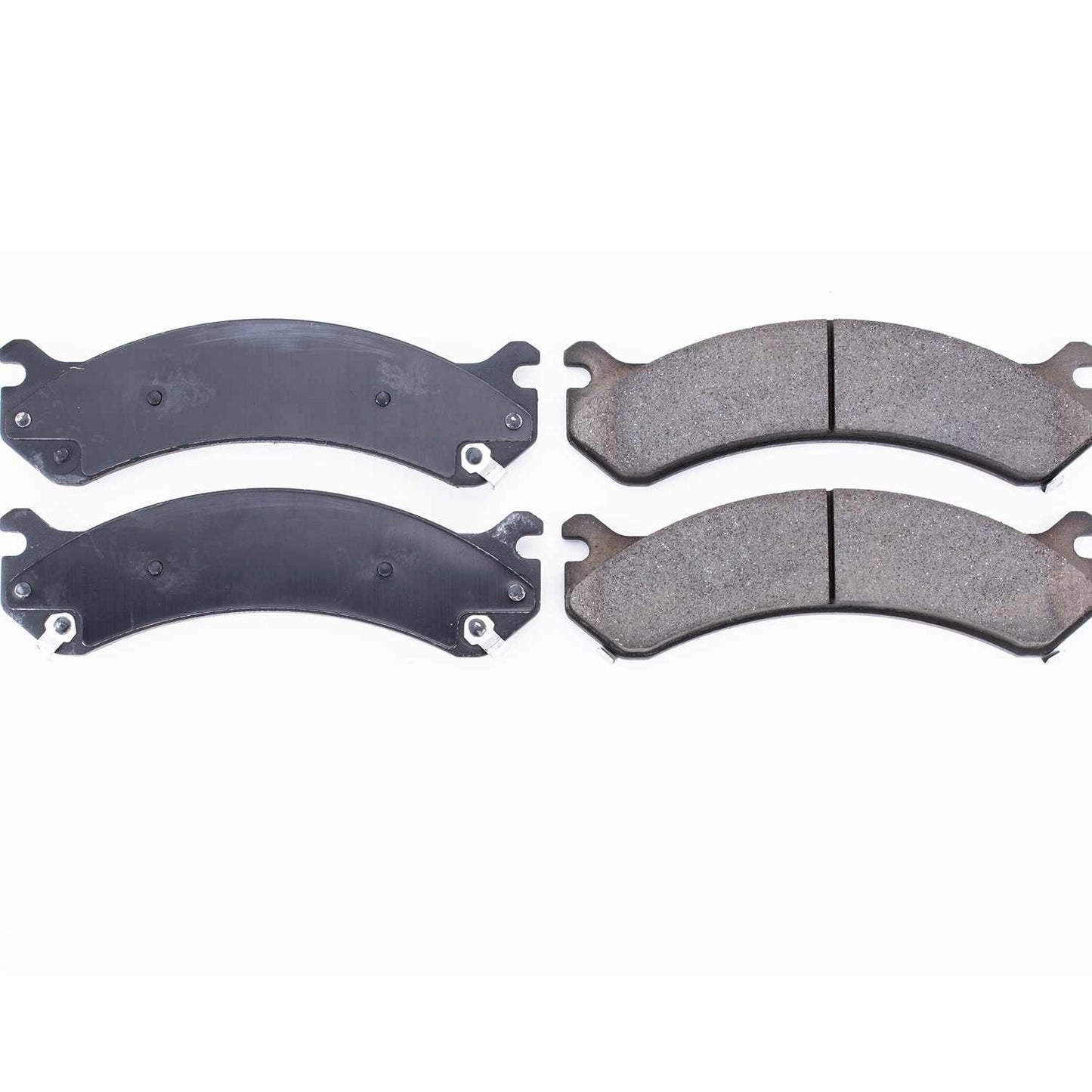 Front View of Front Disc Brake Pad Set POWERSTOP 16-784