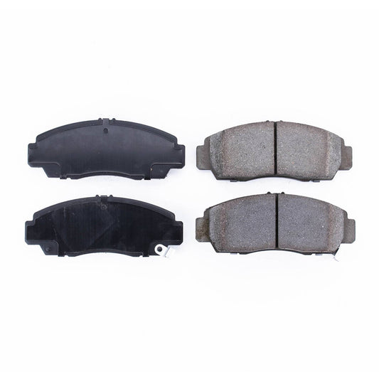 Front View of Front Disc Brake Pad Set POWERSTOP 16-787