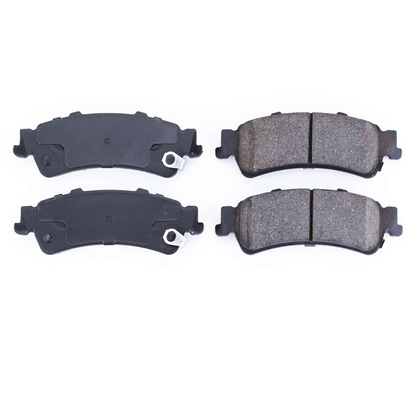 Front View of Rear Disc Brake Pad Set POWERSTOP 16-792