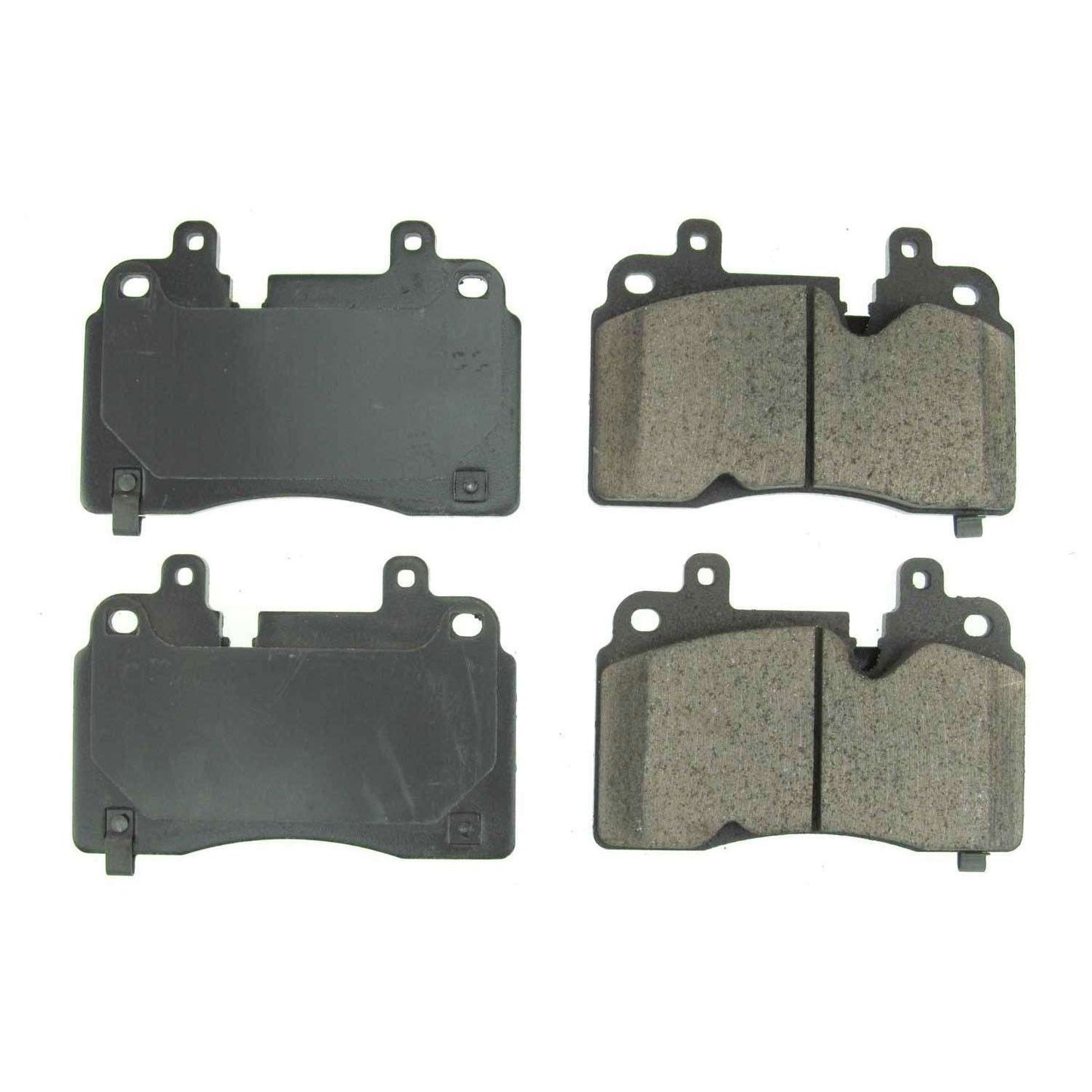 Front View of Front Disc Brake Pad Set POWERSTOP 16-8007