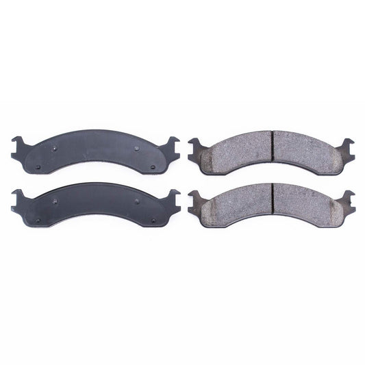 Front View of Front Disc Brake Pad Set POWERSTOP 16-821