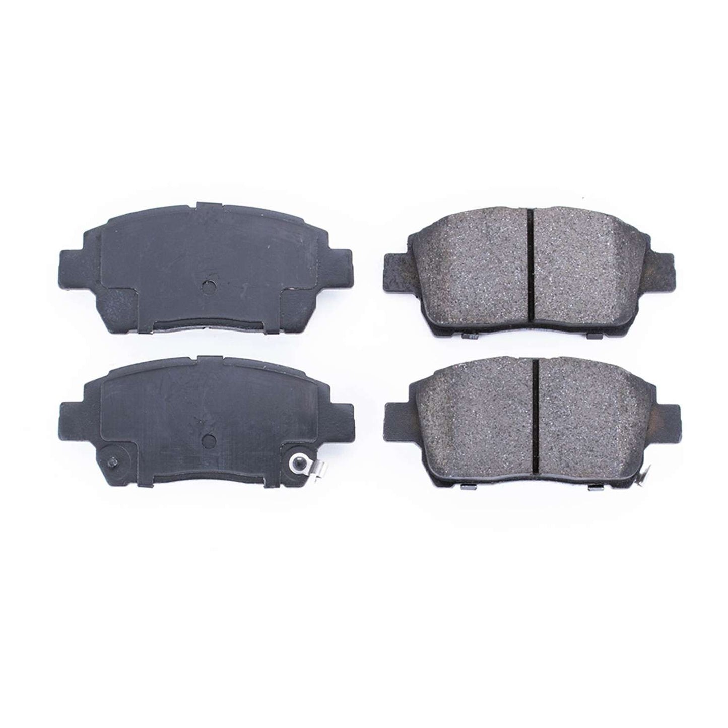 Front View of Front Disc Brake Pad Set POWERSTOP 16-822