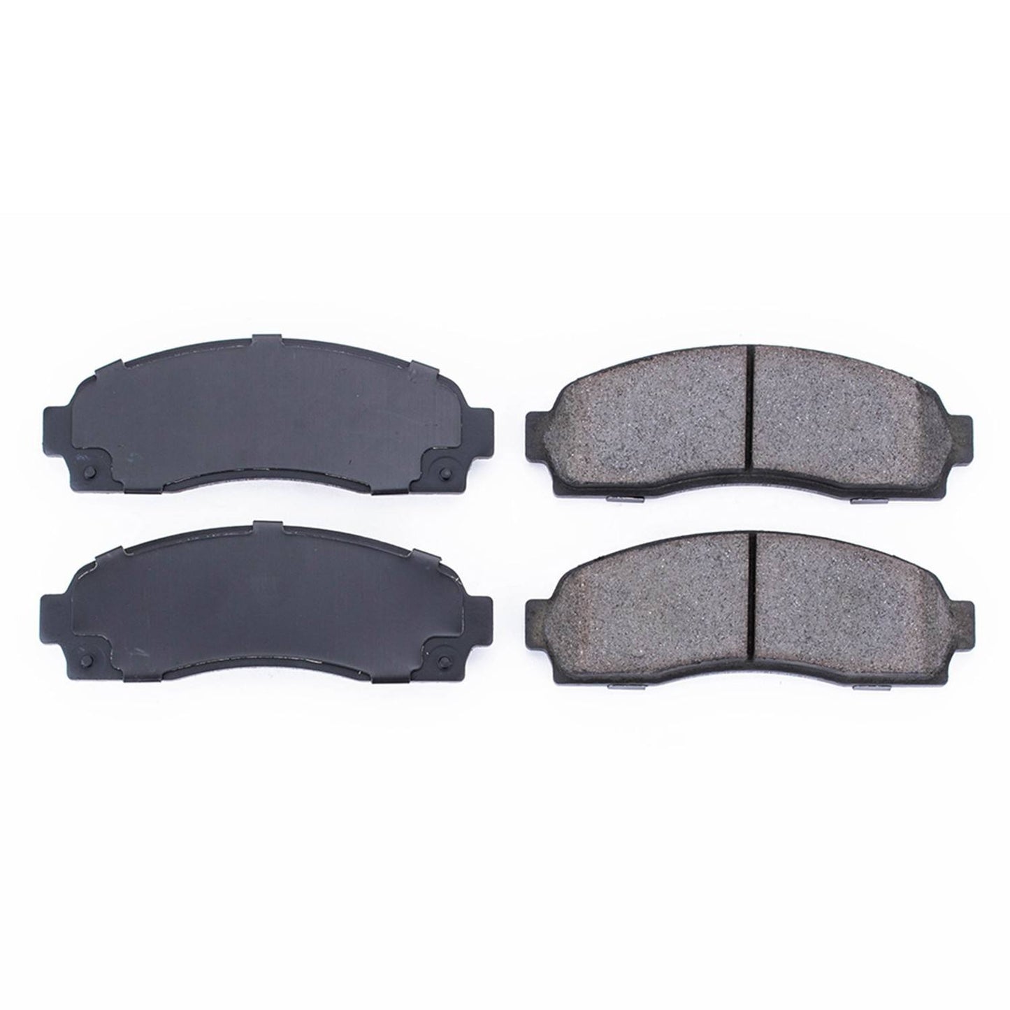 Front View of Front Disc Brake Pad Set POWERSTOP 16-833