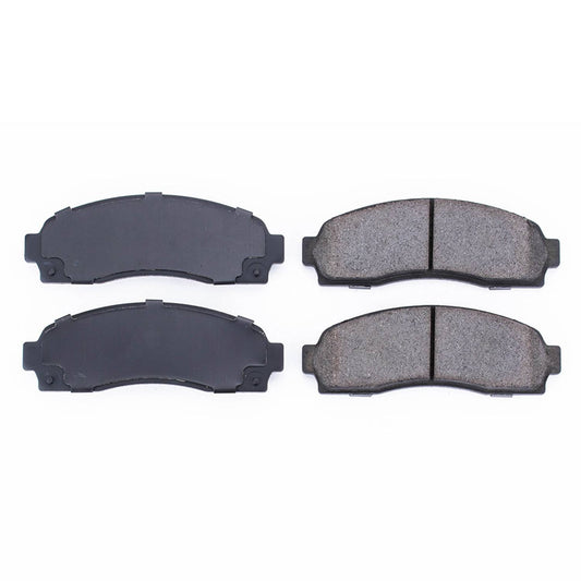 Front View of Front Disc Brake Pad Set POWERSTOP 16-833