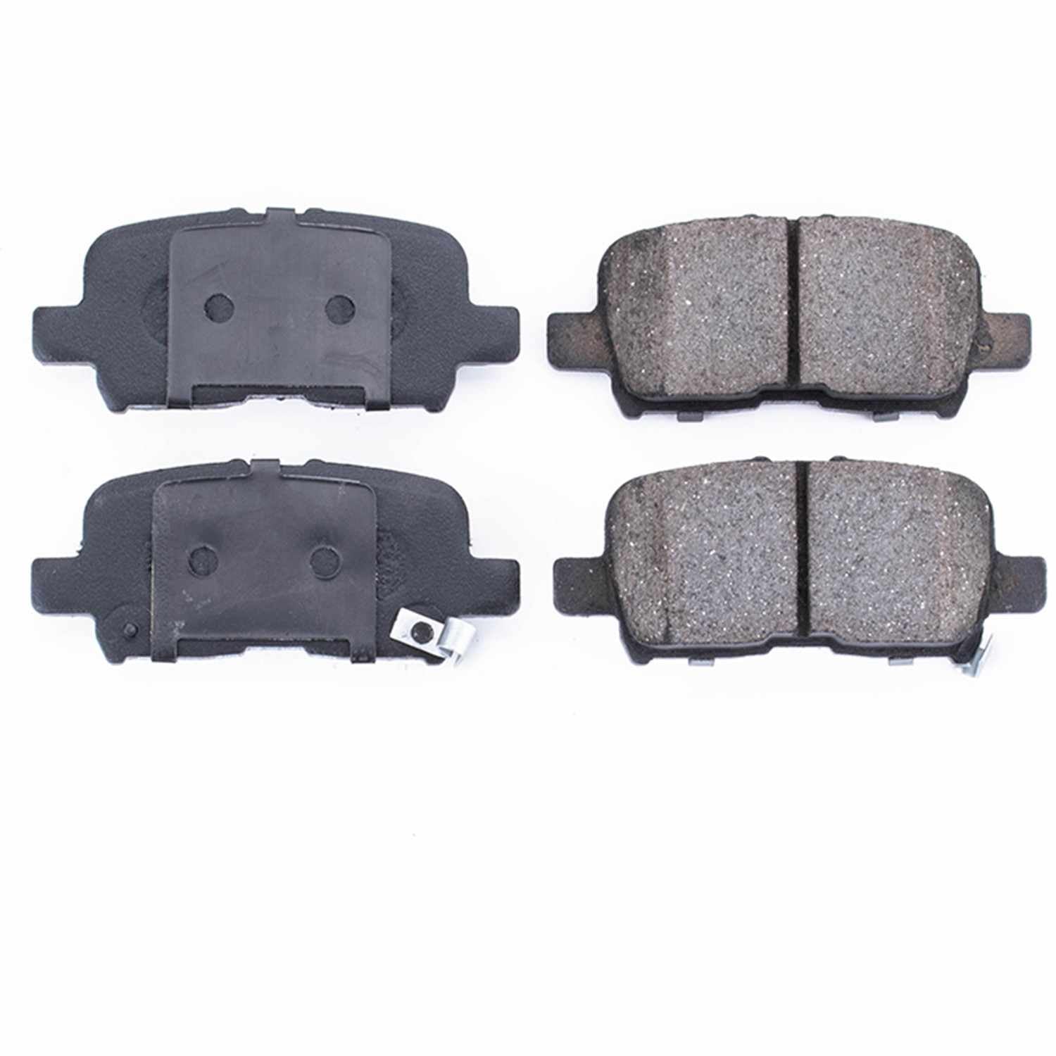 Front View of Rear Disc Brake Pad Set POWERSTOP 16-865