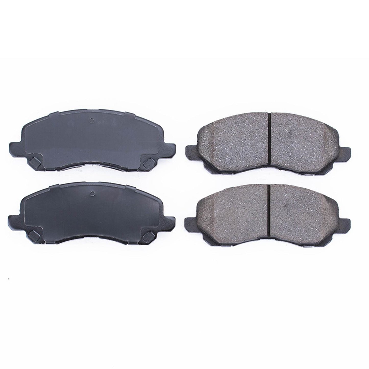 Front View of Front Disc Brake Pad Set POWERSTOP 16-866