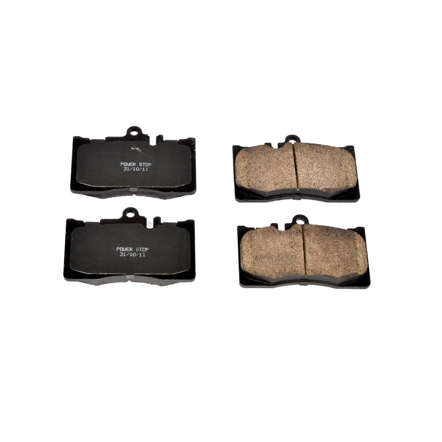 Front View of Front Disc Brake Pad Set POWERSTOP 16-870