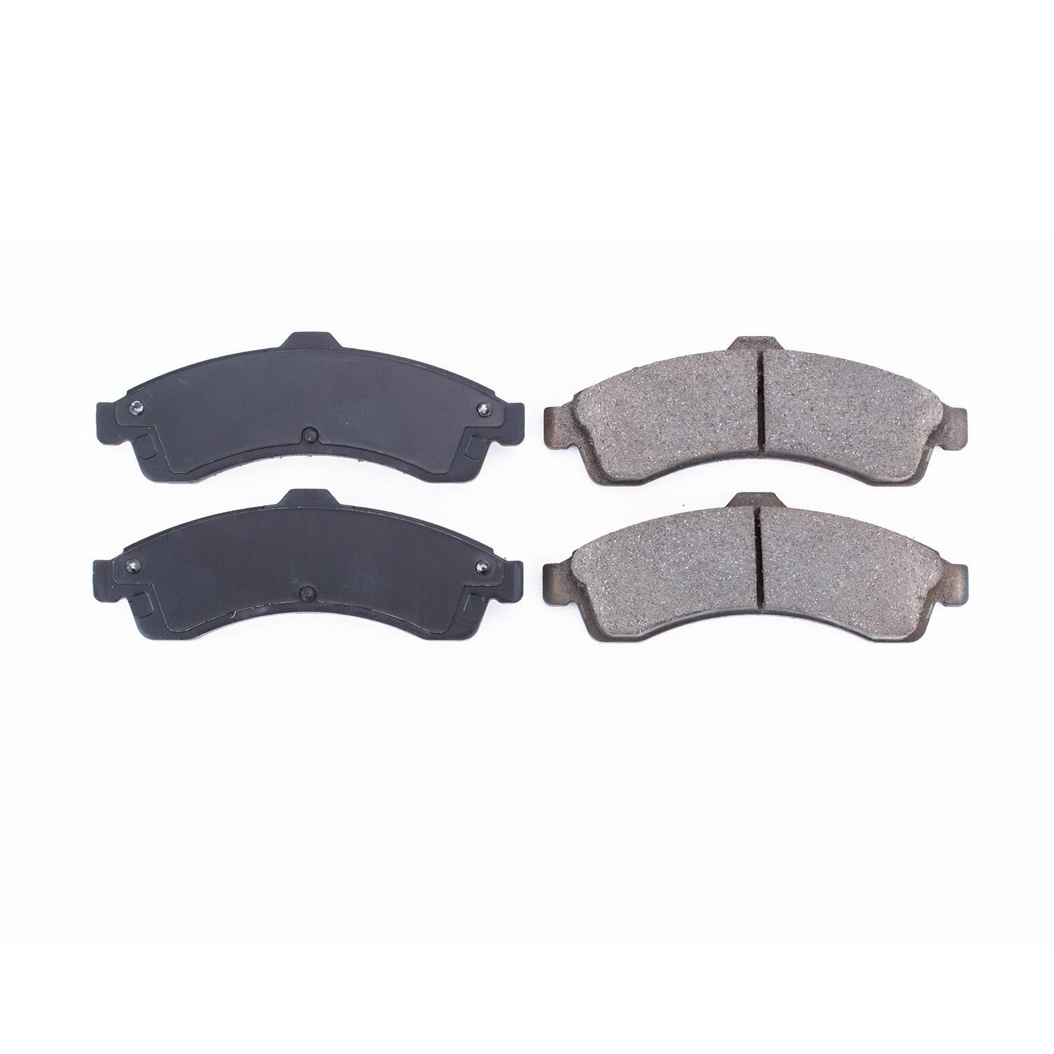 Front View of Front Disc Brake Pad Set POWERSTOP 16-882