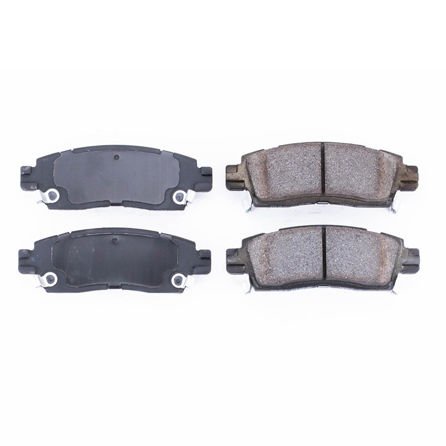 Front View of Rear Disc Brake Pad Set POWERSTOP 16-883