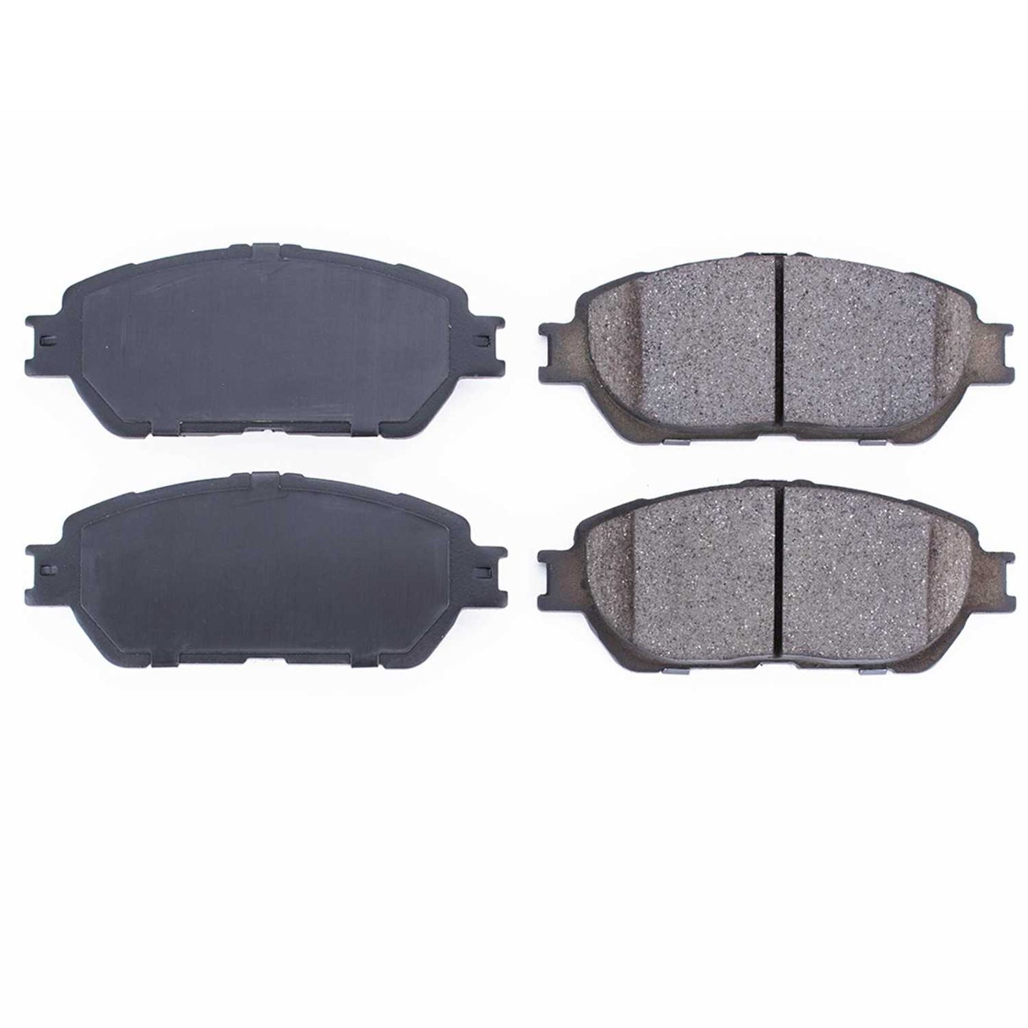 Front View of Front Disc Brake Pad Set POWERSTOP 16-906A