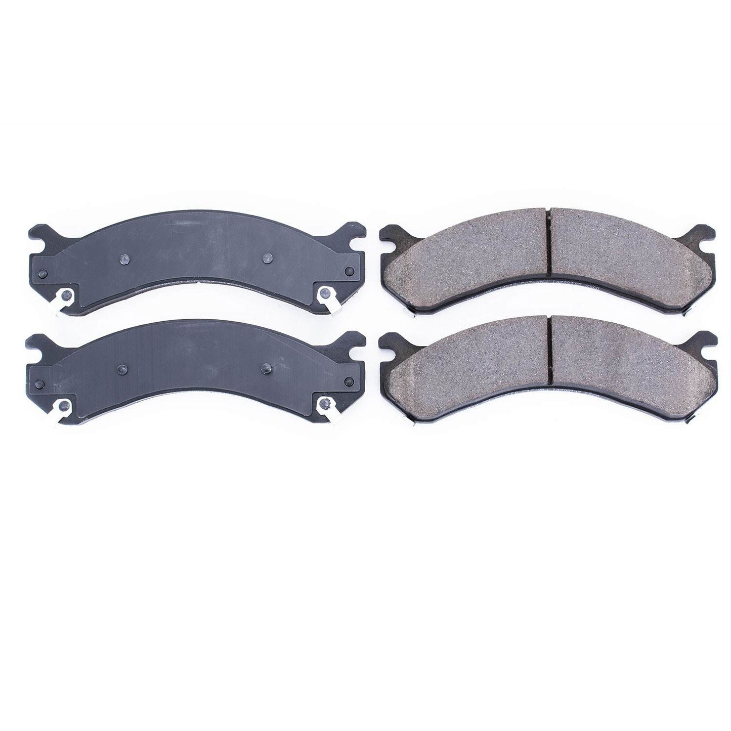 Front View of Rear Disc Brake Pad Set POWERSTOP 16-909