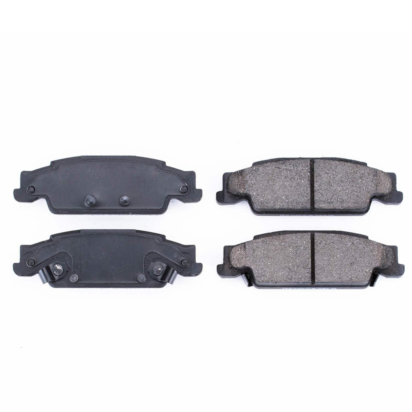 Front View of Rear Disc Brake Pad Set POWERSTOP 16-922